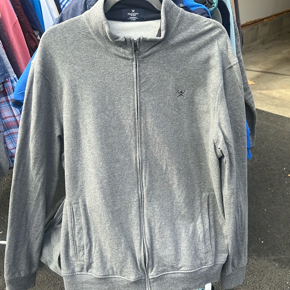 Men’s Hackett Zip Up Sweatshirt